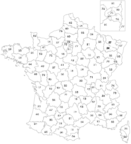 Carte de France